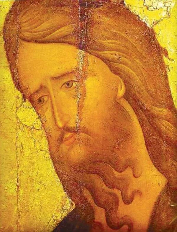 Иоанн Креститель на иконе