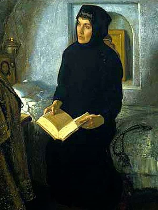 Мария Нагая в монастыре