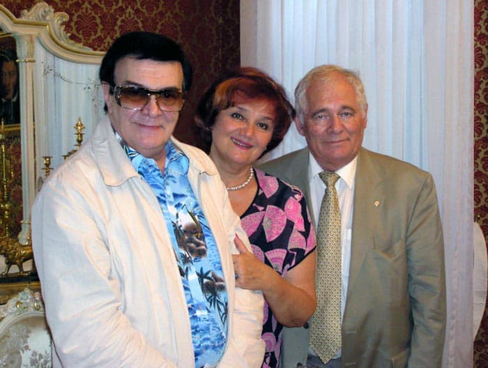 Муслим Магомаев, Тамара Синявская и Леонид Рошаль