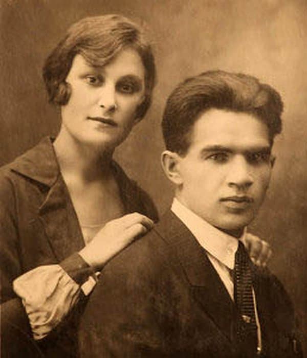 Василий Чуйков и его жена Валентина