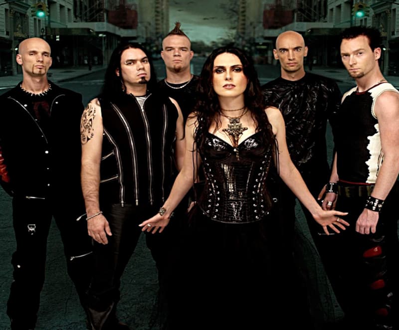Within temptation альбомы. Within Temptation. Rammstein и within Temptation фото 2004.