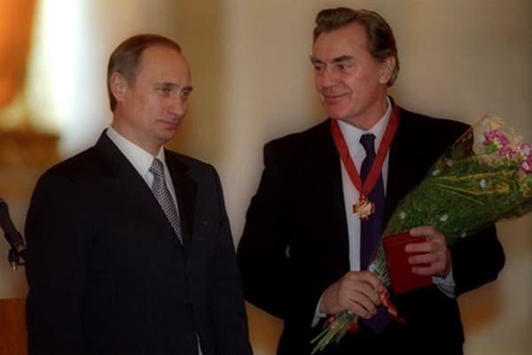 Владимир Путин и Виктор Коршунов