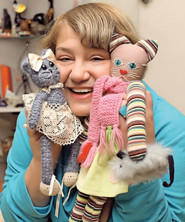 Екатерина Вильмонт коллекционирует кукол