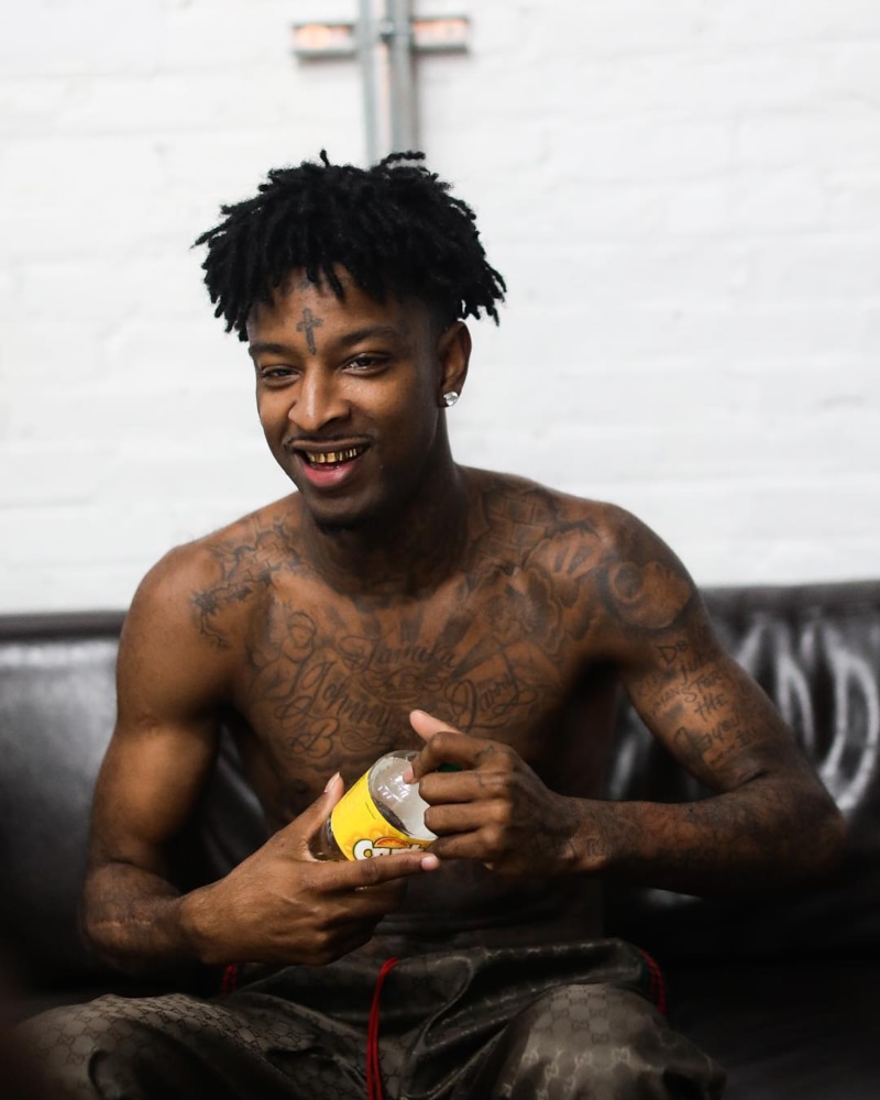 Рэпер 21 Savage