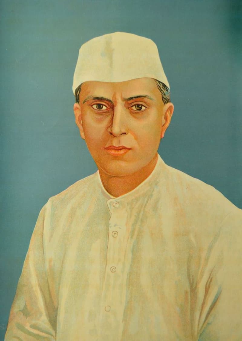Портрет Джавахарлала Неру