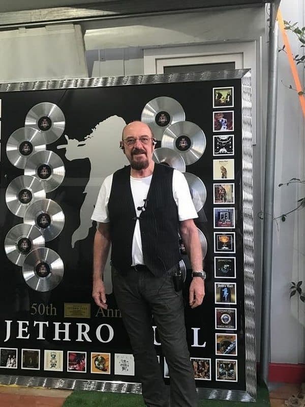 Иэн Андерсон (Jethro Tull) в 2018 году