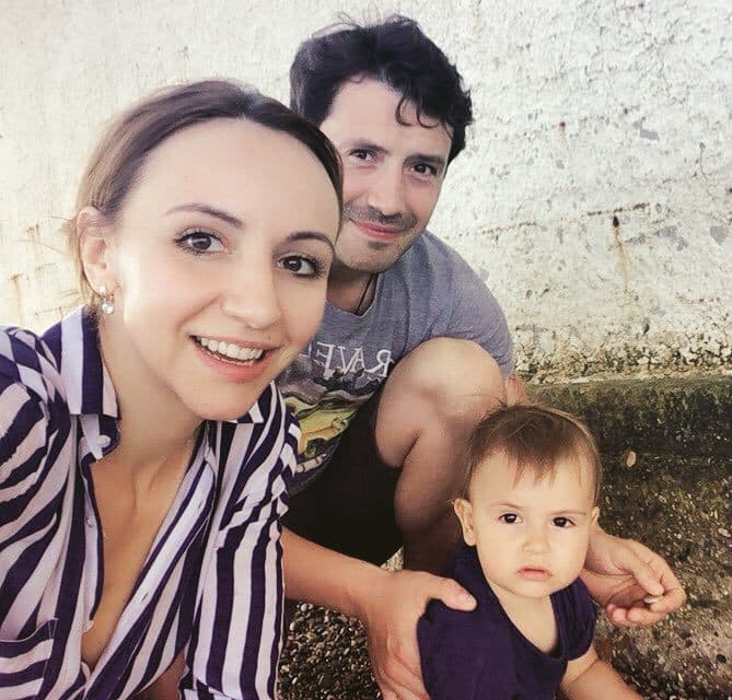 Алексей Анищенко с семьей