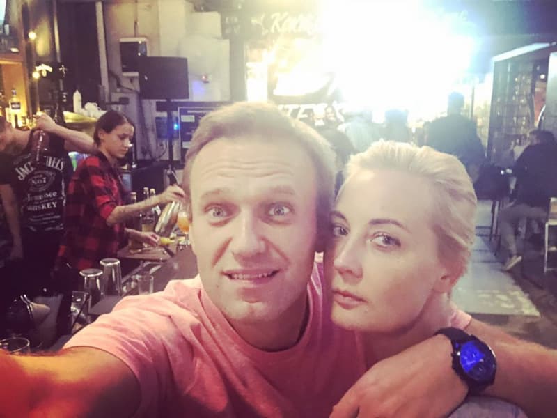 Жена Навального фото.