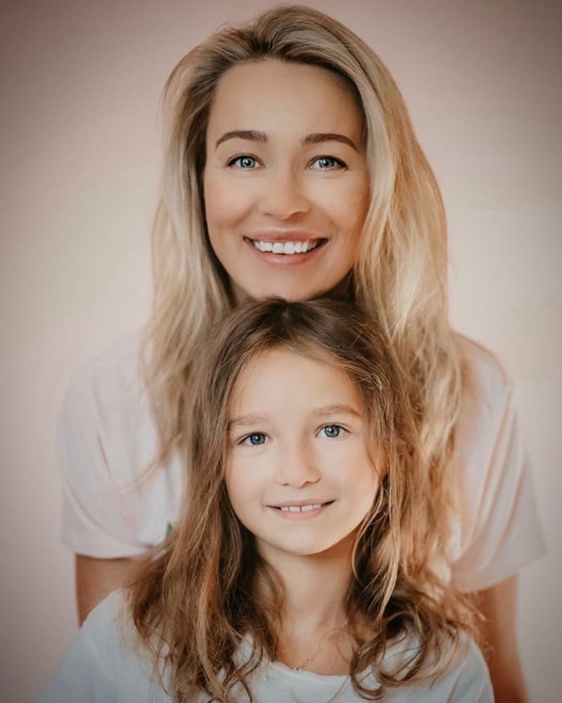 Анастасия Панина и ее дочь