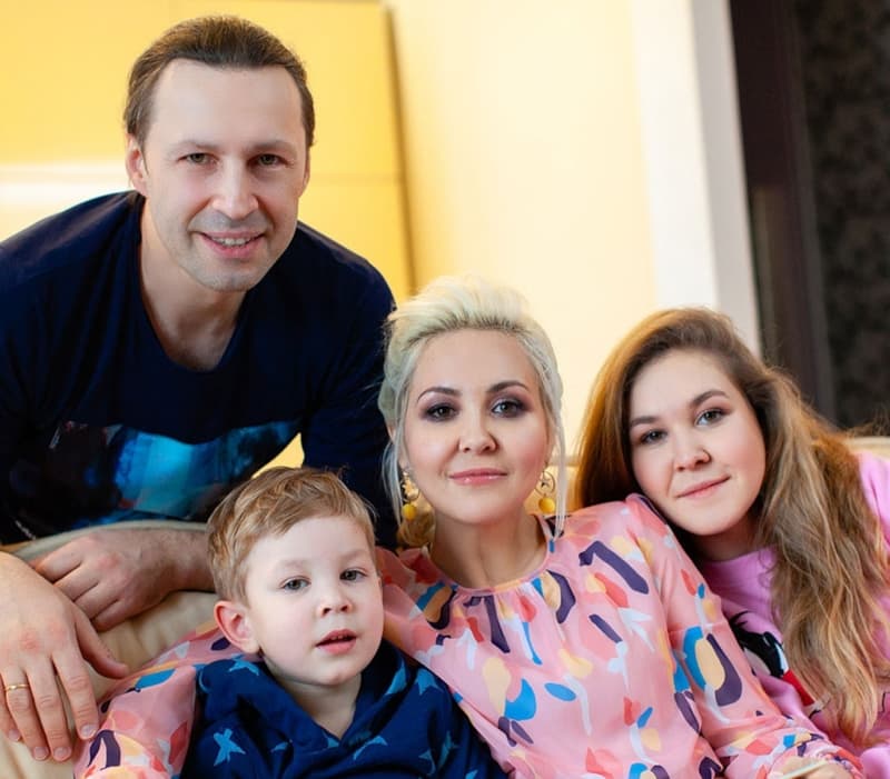 Василиса Володина и ее семья