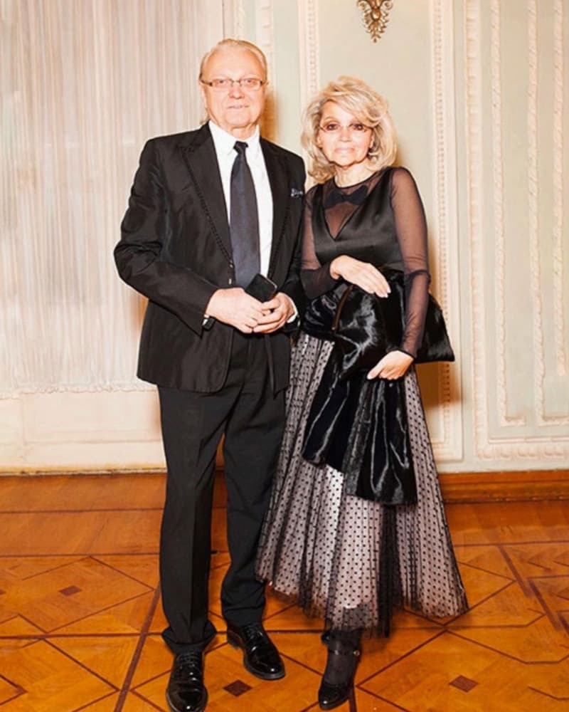 Юрий Маликов с женой