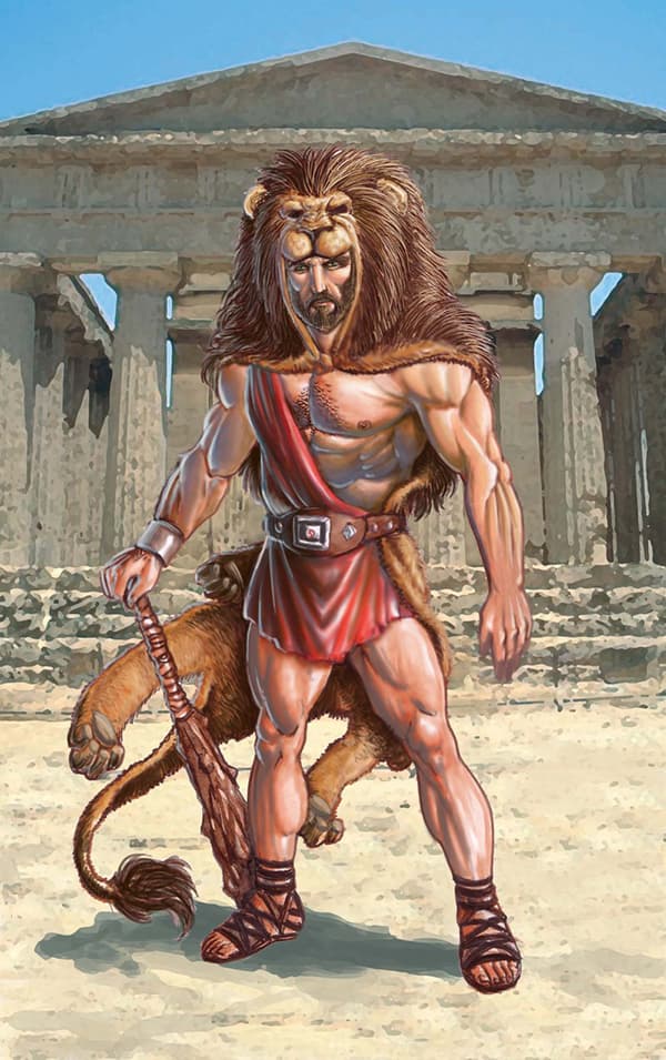 Геракл в шкуре льва