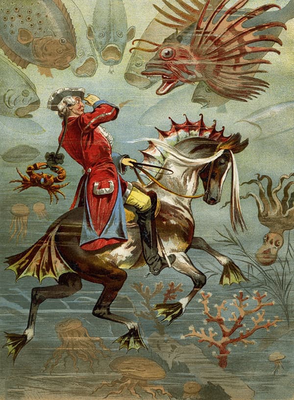 Барон мюнхгаузен фото из мультфильма