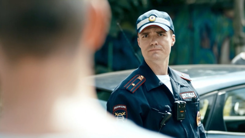 Игорь Стам в образе Сергея в сериале «Спецбат»