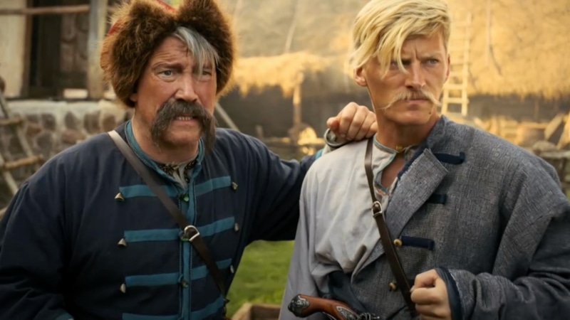 Назар (Максим Белбородов) и атаман Марков (Алексей Кравченко)